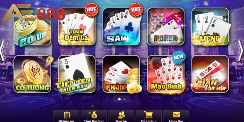 Top các trò chơi bài casino nổi bật